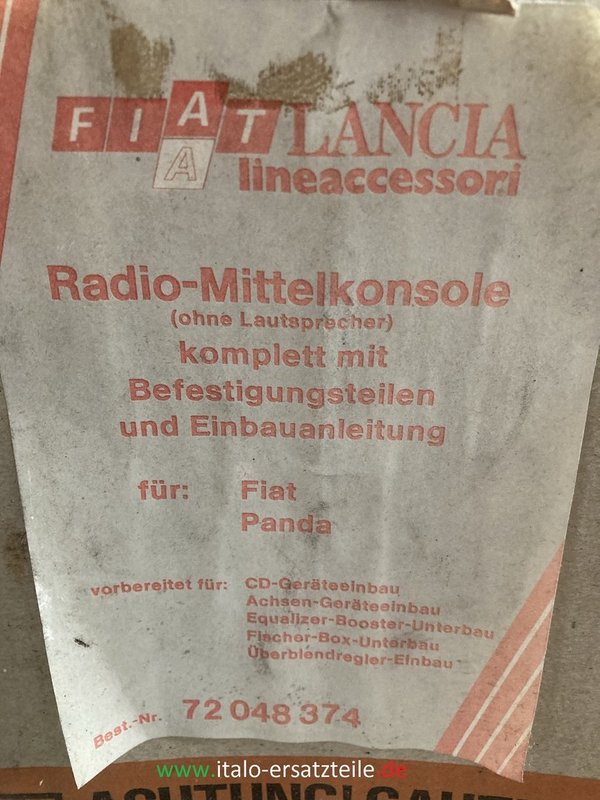 72048374 - Mittelkonsole Radiokonsole Tuning