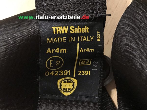 176950570 - neuer Sicherheitsgurt vorne links für Lancia Dedra