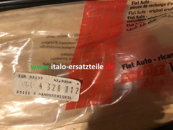4328812 - neues Handbremsseil für Fiat 131