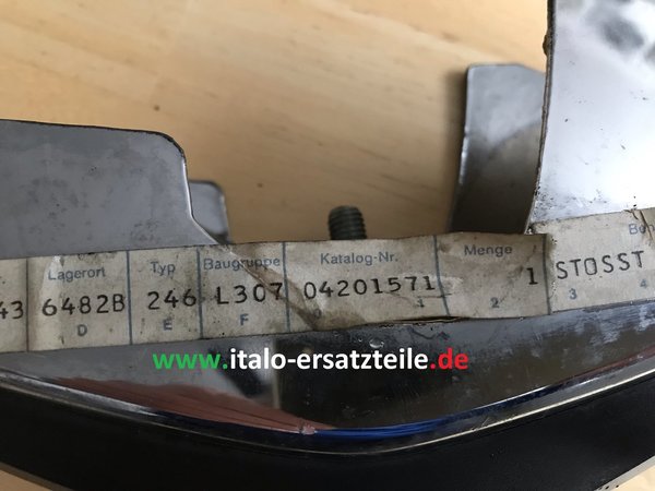 4201571 - neues Stoßstangenhorn für Fiat 128