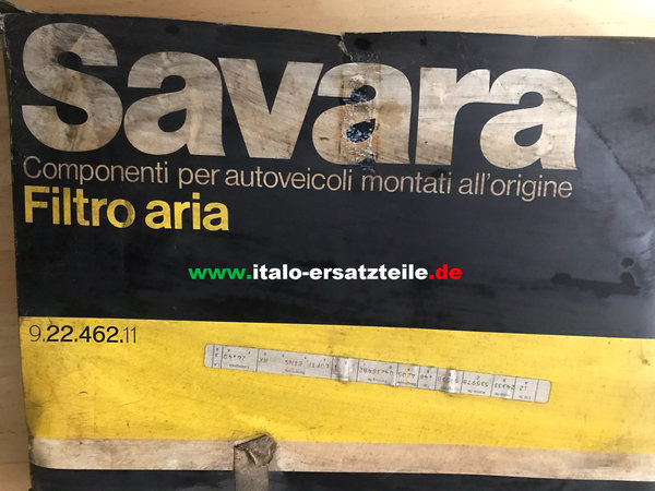 4238482 - neuer original Fiat Luftilter von Savara für Fiat 124 Coupe Spider Weber