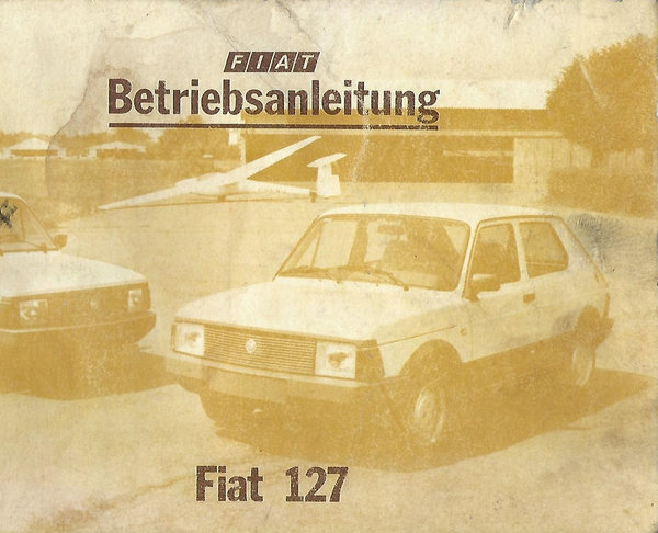 Betriebsanleitung Fiat 127