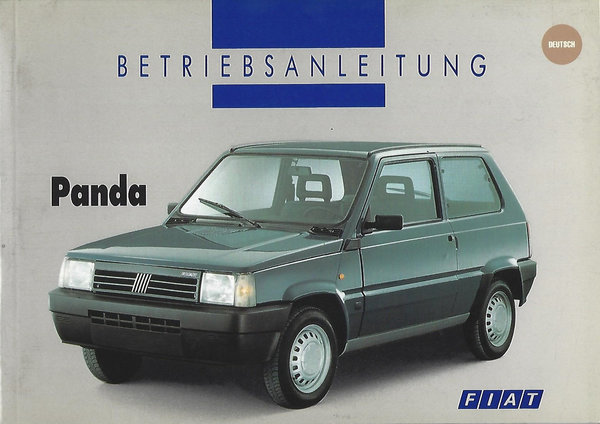 Betriebsanleitung Fiat Panda 141 von 1-1993
