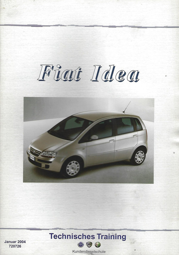 720726 - Fiat Idea Technische Training 1-2004