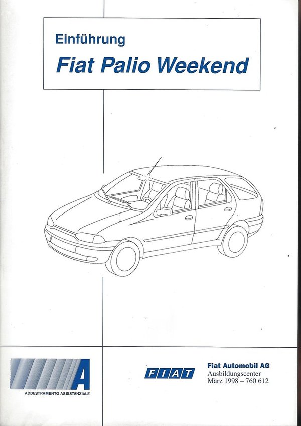 760612 - Fiat Palio Weekend Einführung