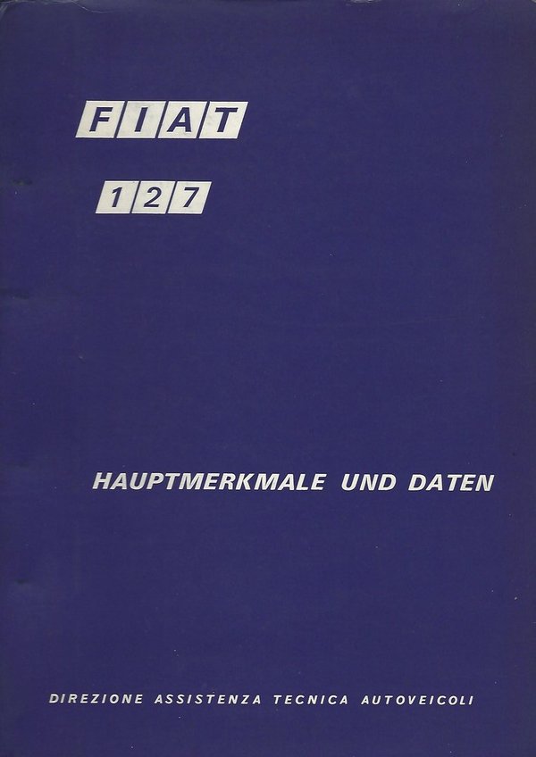 502680 - Hauptmerkmale und Daten Fiat 127